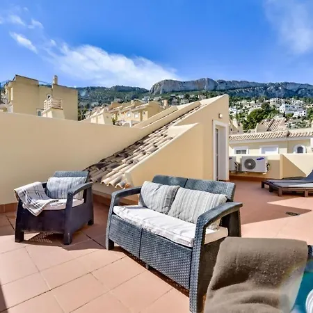 Montesol Con Vistas Al Mar Y Montana Prázdninový dům Calpe